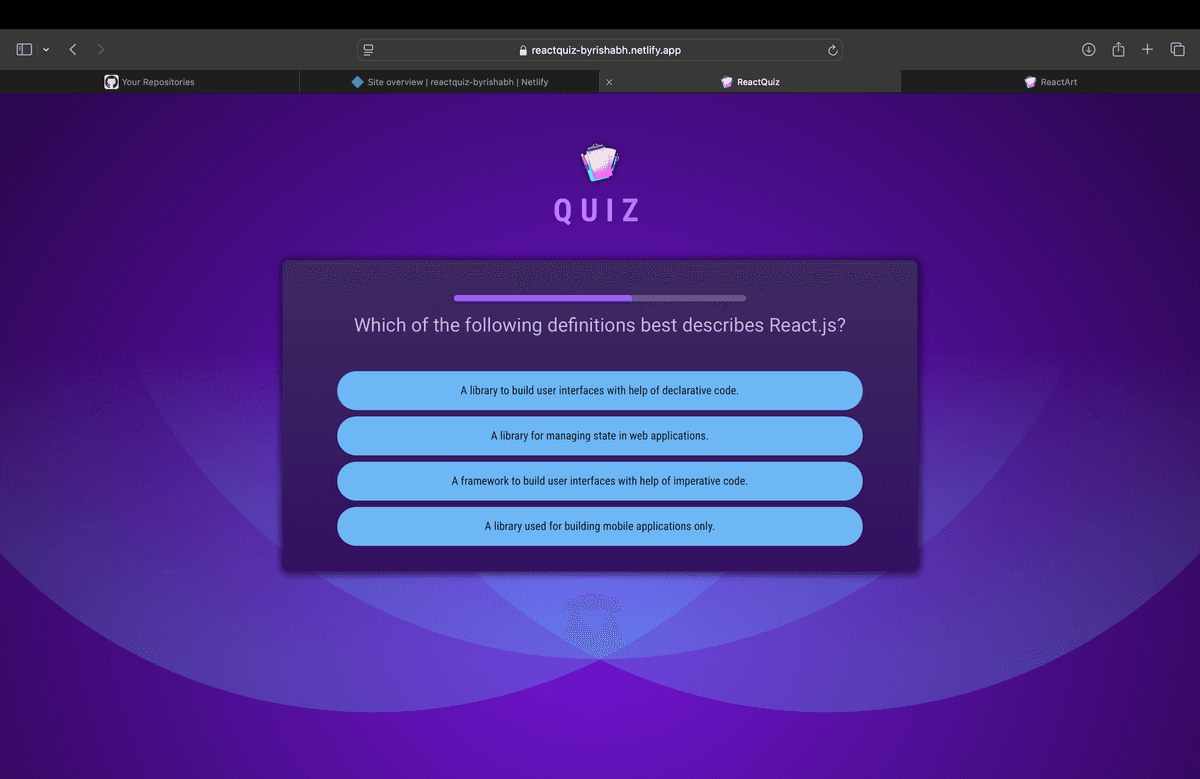 Quiz Application