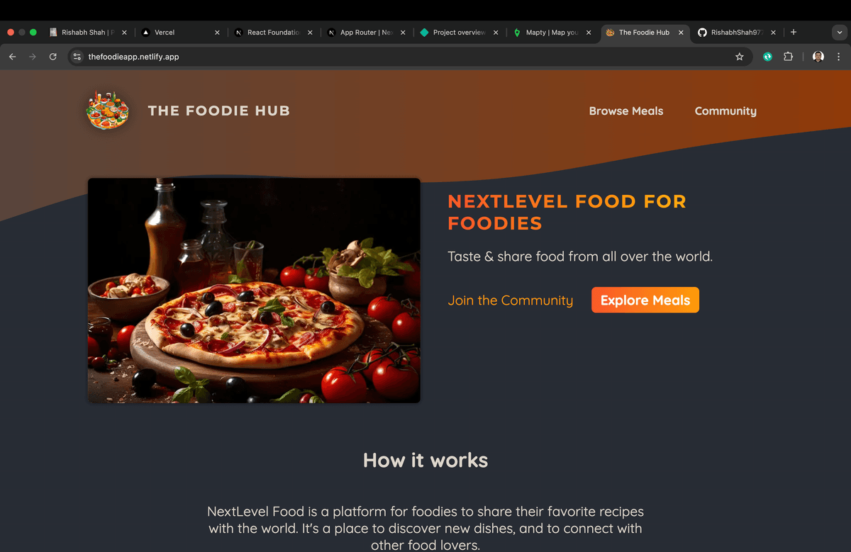 The Foodie App