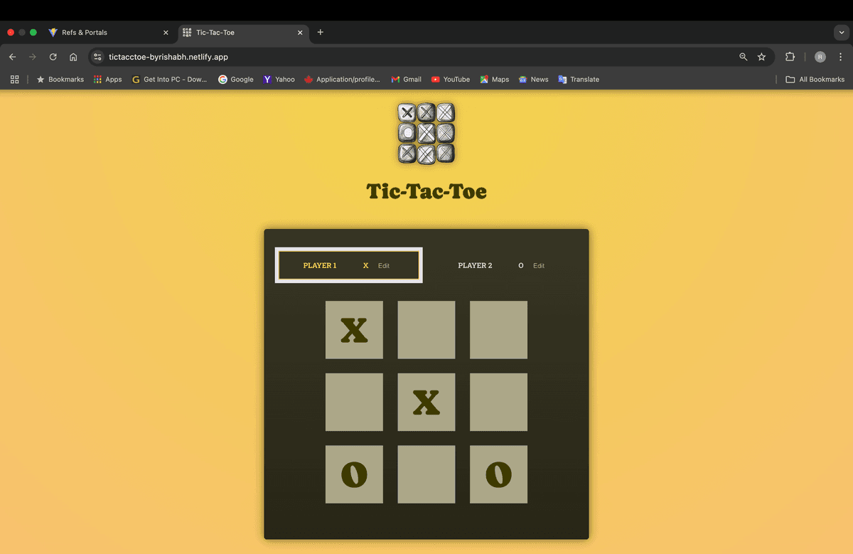 Tic-Tac-Toe Game